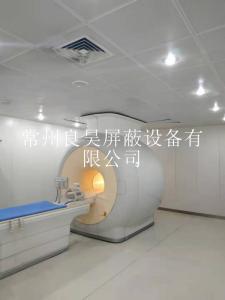 磁共振屏蔽機(jī)房照片，北京某個(gè)醫(yī)院核磁機(jī)房三個(gè)完成